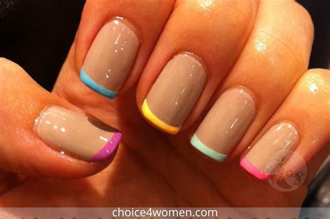 19 French Manicure Ideas To Decorate Your Nails By Using Gel Polishes