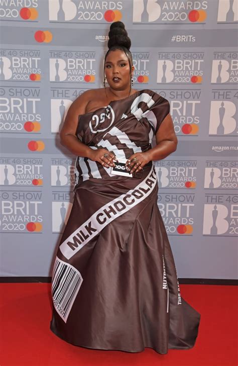 Lizzo On The 2020 Brit Awards Red Carpet The Best Outfits From The