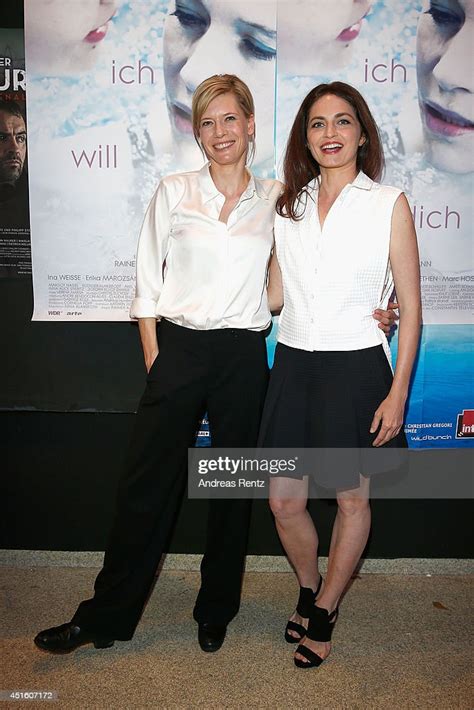 Ina Weisse And Erika Marozsan Attend The Ich Will Dich Premiere As