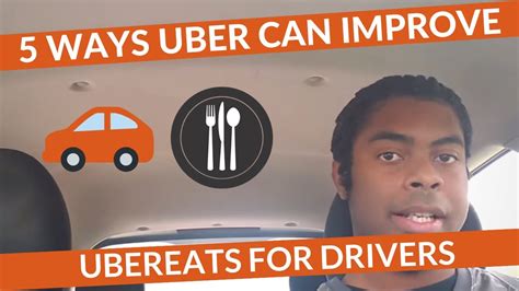 5 Ways Uber Can Improve Uber Eats For Drivers Youtube