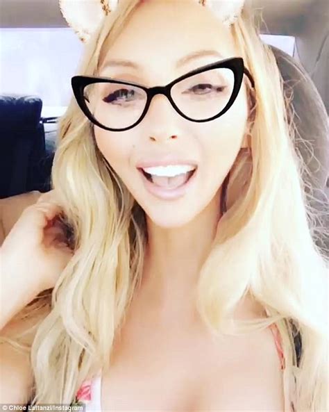 Chloe Lattanzi Posts Video About Her La Accent Daily Mail Online