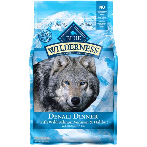 All blue wet dog foods are made with the finest natural ingredients enhanced with vitamins and minerals. Blue Buffalo Blue Wilderness Denali Dinner With Wild ...