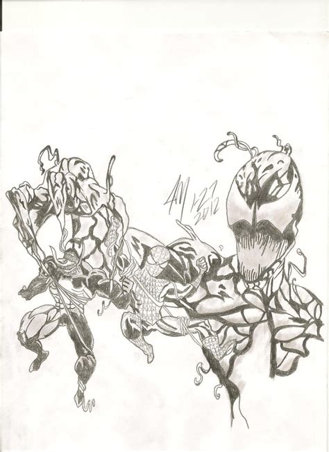 Carnage Sketch By Justismcdonald On Deviantart