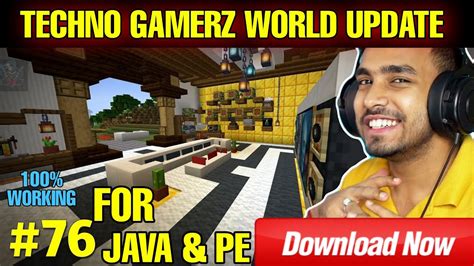 How To Download Techno Gamerz Minecraft World With Gold Mansion