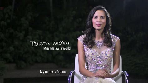 A subreddit for malaysia and all things malaysian. Tatiana Kumar Miss World Malaysia 2016: Introduction - YouTube