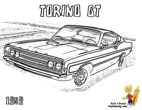Free printable race car coloring pages are a fun way for kids of all ages to develop creativity, focus, motor skills and color recognition. Macho Muscle Car Printables | Free | Muscle Car Coloring ...