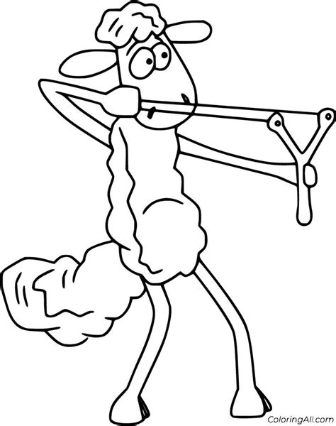 26 Free Printable Shaun The Sheep Coloring Pages In Vector Format Easy