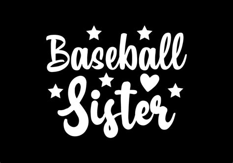 Baseball Sister Svg Graphic By Mitu Shop · Creative Fabrica