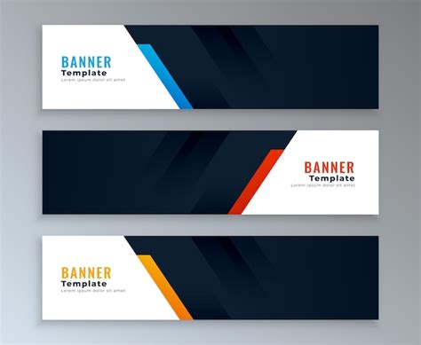 Banner Layout Free Vectors And Psds To Download