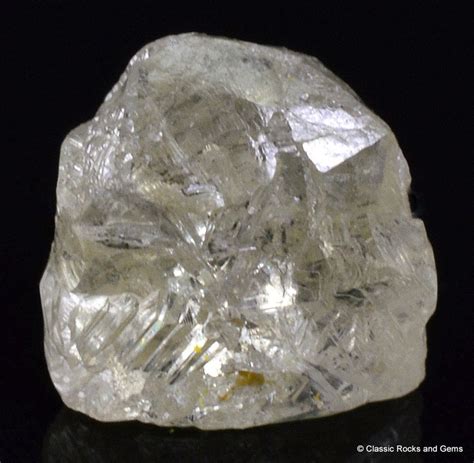 Diamond Natural Rough Crystal Kimberley Certified 07 Ct Botswana