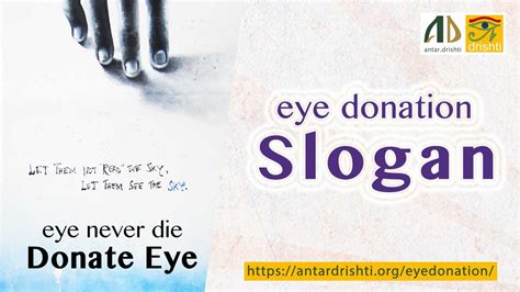 Eye Donation Slogans Eye Donation