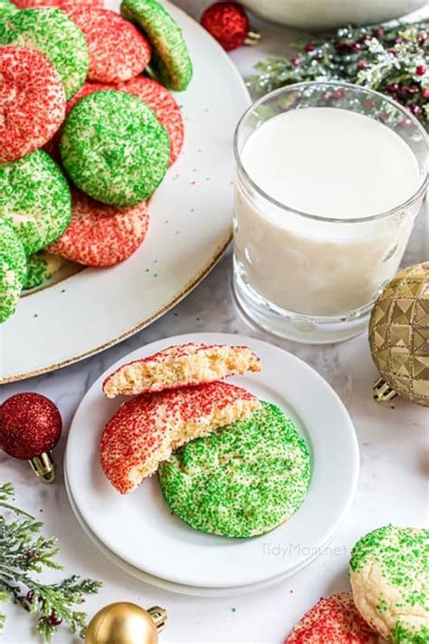 Easy Christmas Drop Sugar Cookies With Sanding Sugar Tidymom®