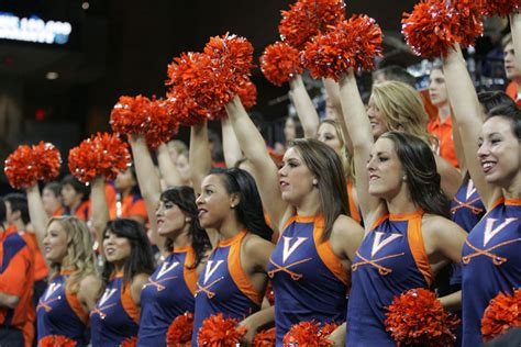 nfl and college cheerleaders photos chick fil a bowl preview virginia v auburn