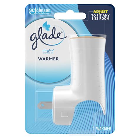 Glade Plugins Warmer 1 Ct Air Freshener Holds Essential Oil Infused