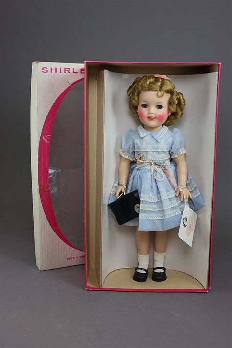 17 in shirley temple doll by ideal toy corp 1950s all original in box vintage dolls