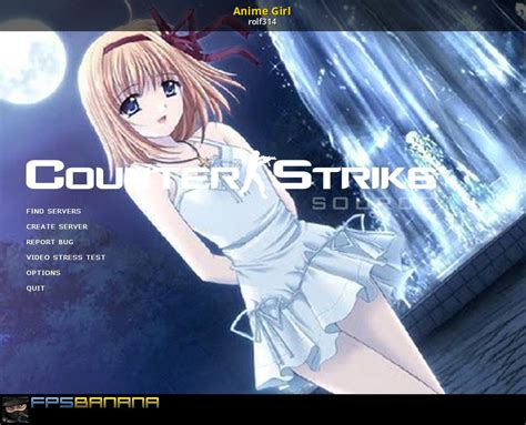 Anime Girl Counter Strike Source Mods