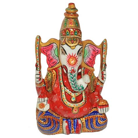 sng multicolor shrinath art gallery metal open ganesha statue at rs 890 in jaipur