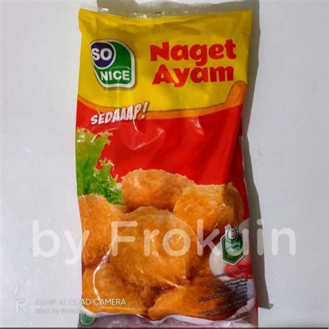 Jual So Nice Nugget Ayam 1kg So Eco Nugget Ayam Kombinasi Frozen