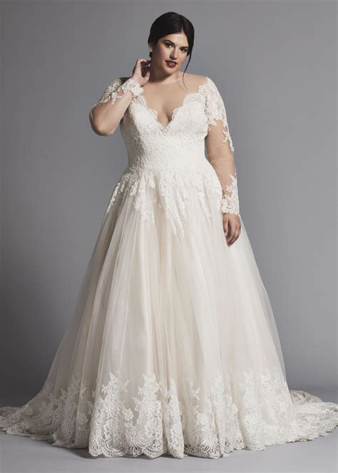 50 Gorgeous Long Sleeve Lace Wedding Dresses Ideas Plus Size Wedding