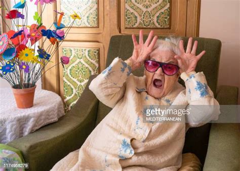 Old Woman Funny Face Photos And Premium High Res Pictures Getty Images