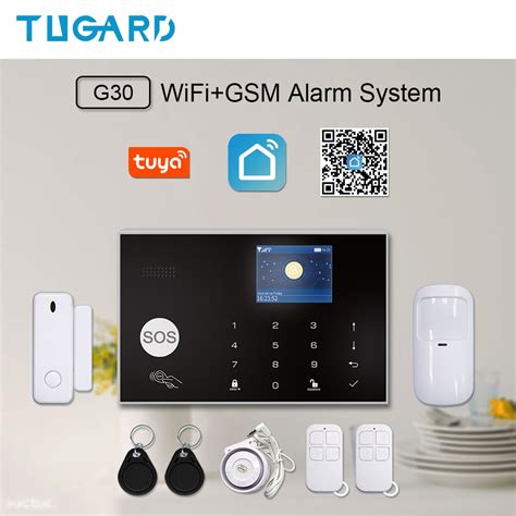 Tuya Smart Wifi 2g Gsm Home Security Alarm Sysrtem 433mhz Wireless