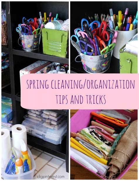 Spring Cleaning Organization Tips