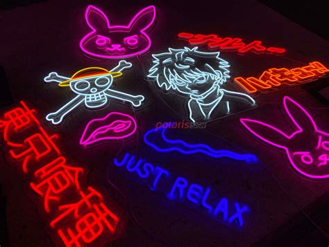 Led Neon Sign Custom Image Anime Custom Sign Custom Neon Etsy Uk