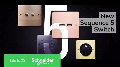 Schneider Electric Presenting Light Switch Sequence 5 High End