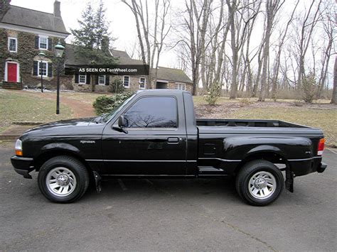1999 Ford Ranger Step Side Pickup Truck With 5 Speed Manual