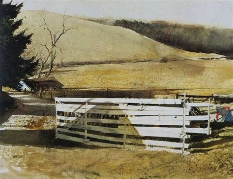 Andrew Wyeth 1917 — 2009 Usa Watercolor On Paper Andrew Wyeth