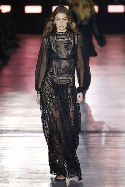 Gigi Hadid Walks Alberta Ferretti Show At Milan Fashion Week 09 19