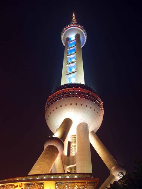 top of the world oriental pearl tower