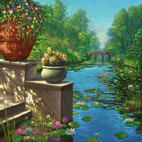 The Secret Garden 2 Painting By Wil Cormier