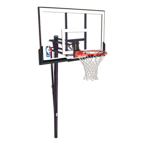 Spalding Inground 52 Inch Acrylic Basketball System At Hayneedle