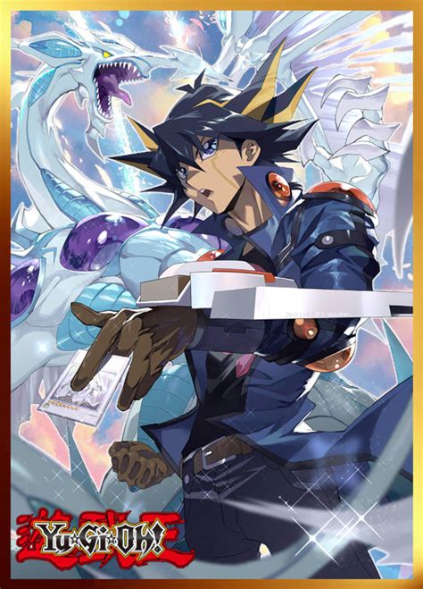 Yusei Fudo And Stardust Dragon V2 Card Sleeve By Chaokage On Deviantart