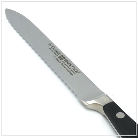 Wusthof Classic Serrated Utility Knife The Triggerfish Cookshop