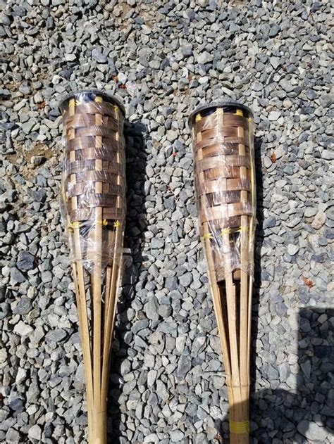 Bamboo Tiki Torches