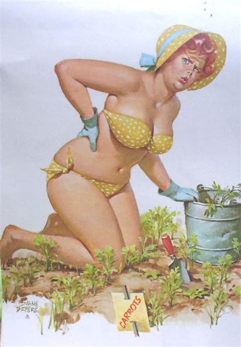 160 Sexy Illustrations Of Hilda The Forgotten Plus Size Pin Up Girl
