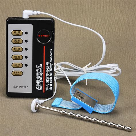 M09 G Male Penis Electric Shock Therapy Sex Toyspenis Stimulator Cock