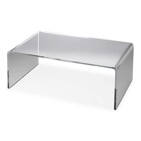 This table could be used as a coffee table or as a side table. Crystal Clear Acrylic Coffee Table (3398140)