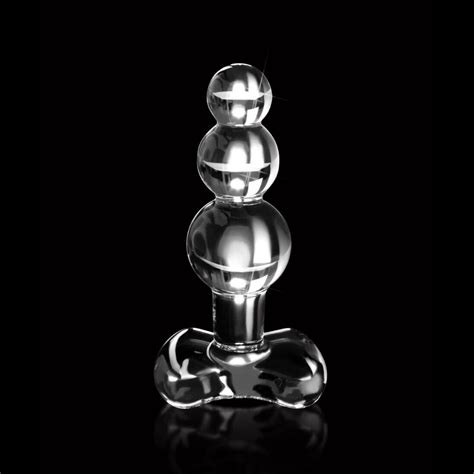Beaded Glass Anal Butt Plug Dildo Beads Anal Sex Toys For Men Women