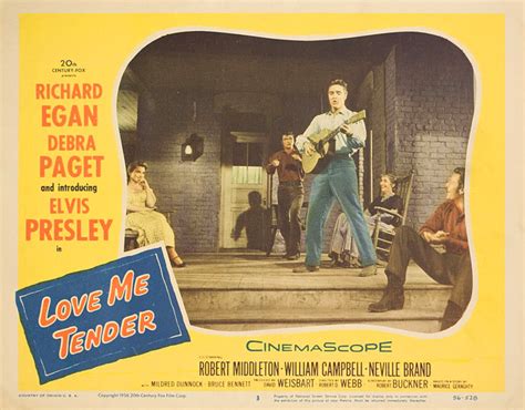 love me tender original 1956 u s scene card posteritati movie poster gallery