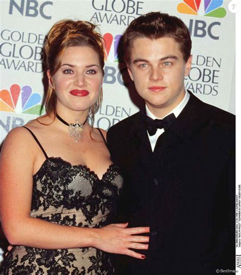 Kate Winslet Et Leonardo Dicaprio Golden Globes Awards En 1998 Purepeople