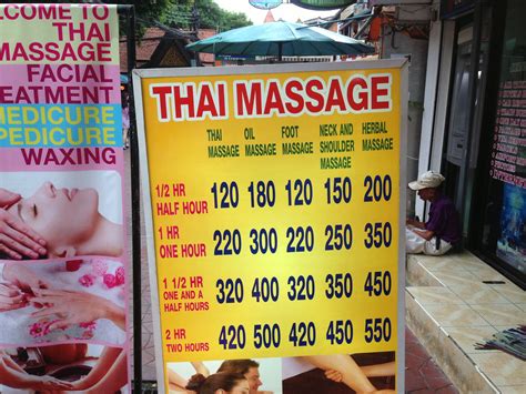 a visit to thailand really is´nt complete if you have not tried a thai massage khao san road