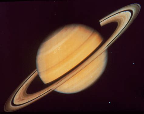 Voyager 2 Photo Of Saturn Photograph By Nasascience Photo Library Pixels