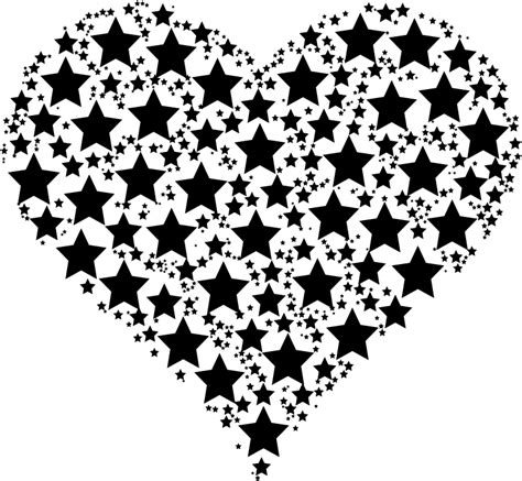 Heart Stars Openclipart