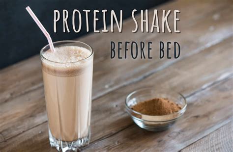 7 Benefits Of Drinking Protein Shake Before Bed Nutritioneering