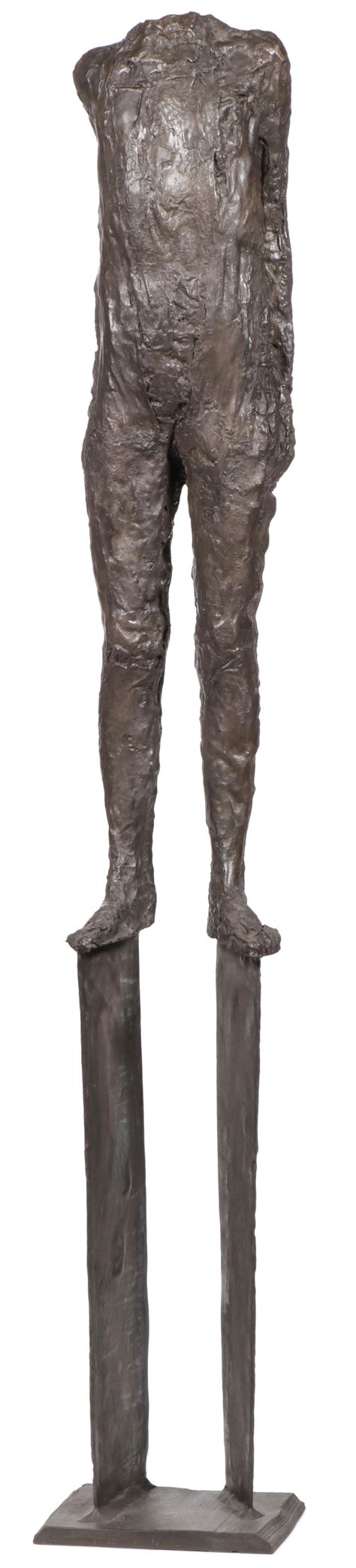 Sold Price Magdalena Abakanowicz Bronze Standing Figure December 2