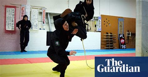 In Pictures Irans Female Ninjas World News The Guardian