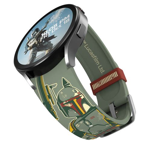 Star Wars Boba Fett Edition Samsung Smartwatch Strap Mobyfox